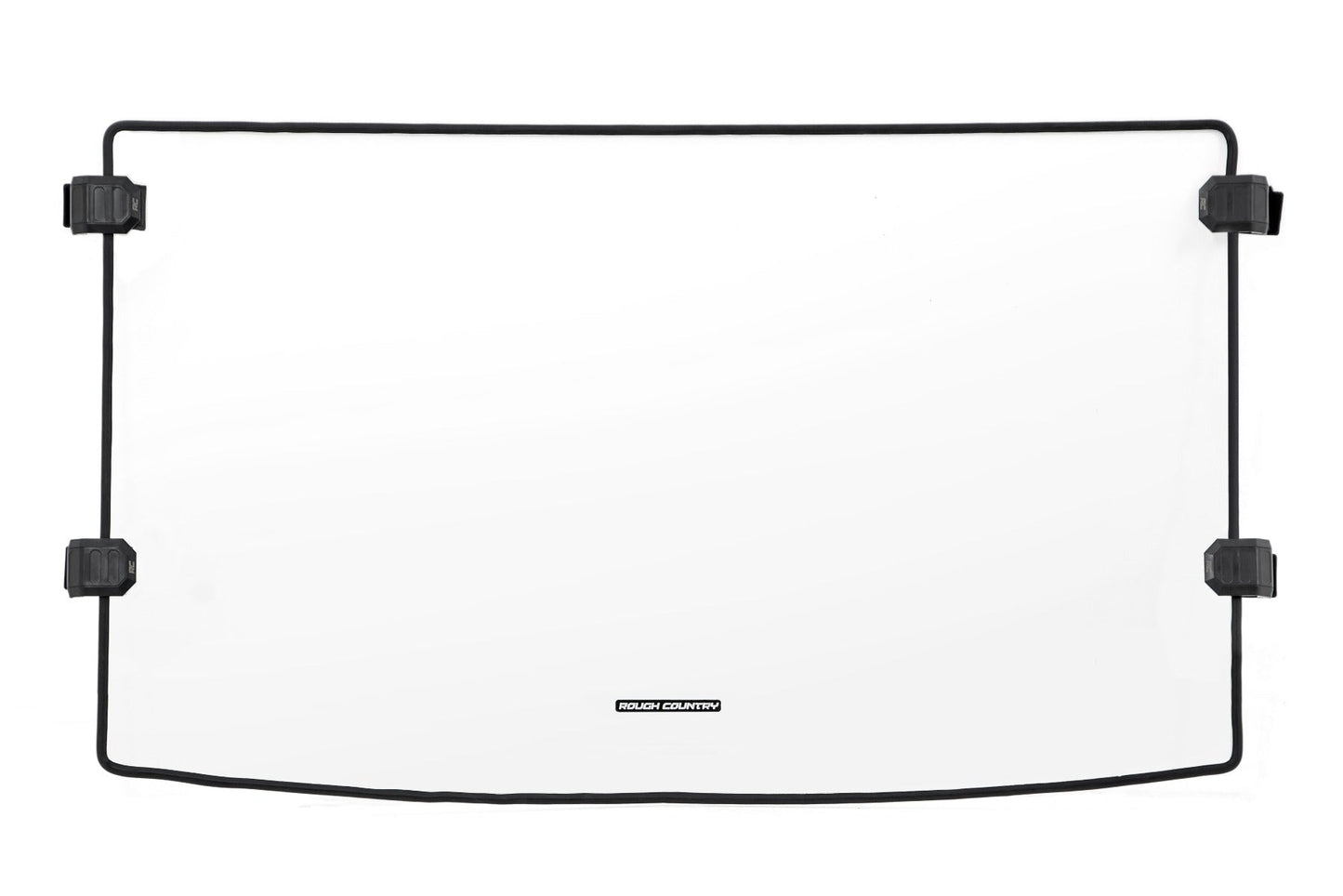 Rough Country 98152010 Full Windshield | Scratch Resistant | Mid Size | Polaris Ranger 500/Ranger 800 Mid-Size