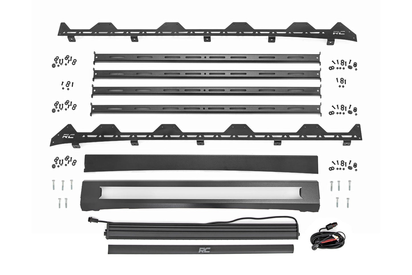 Rough Country 93173 Roof Rack | 40" Spectrum Series Single Row | Polaris XPEDITION ADV 5
