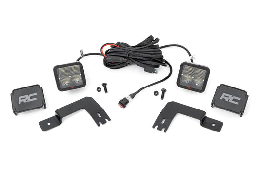 Rough Country 93189 LED Light | Under Bed Mount | 2" Spectrum Pair | Polaris XPEDITION ADV 5