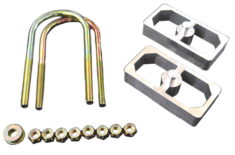 Ridetech 11164798 1" lowering kit for StreetGrip on a 1967-1969 F-Body with a multi-leaf axle.