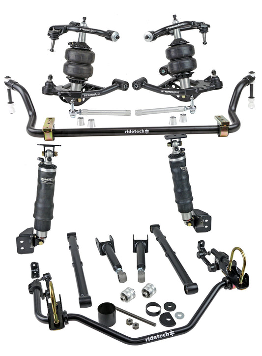 Ridetech 11320398 TQ Air Suspension System for 1978-1988 GM G-Body.