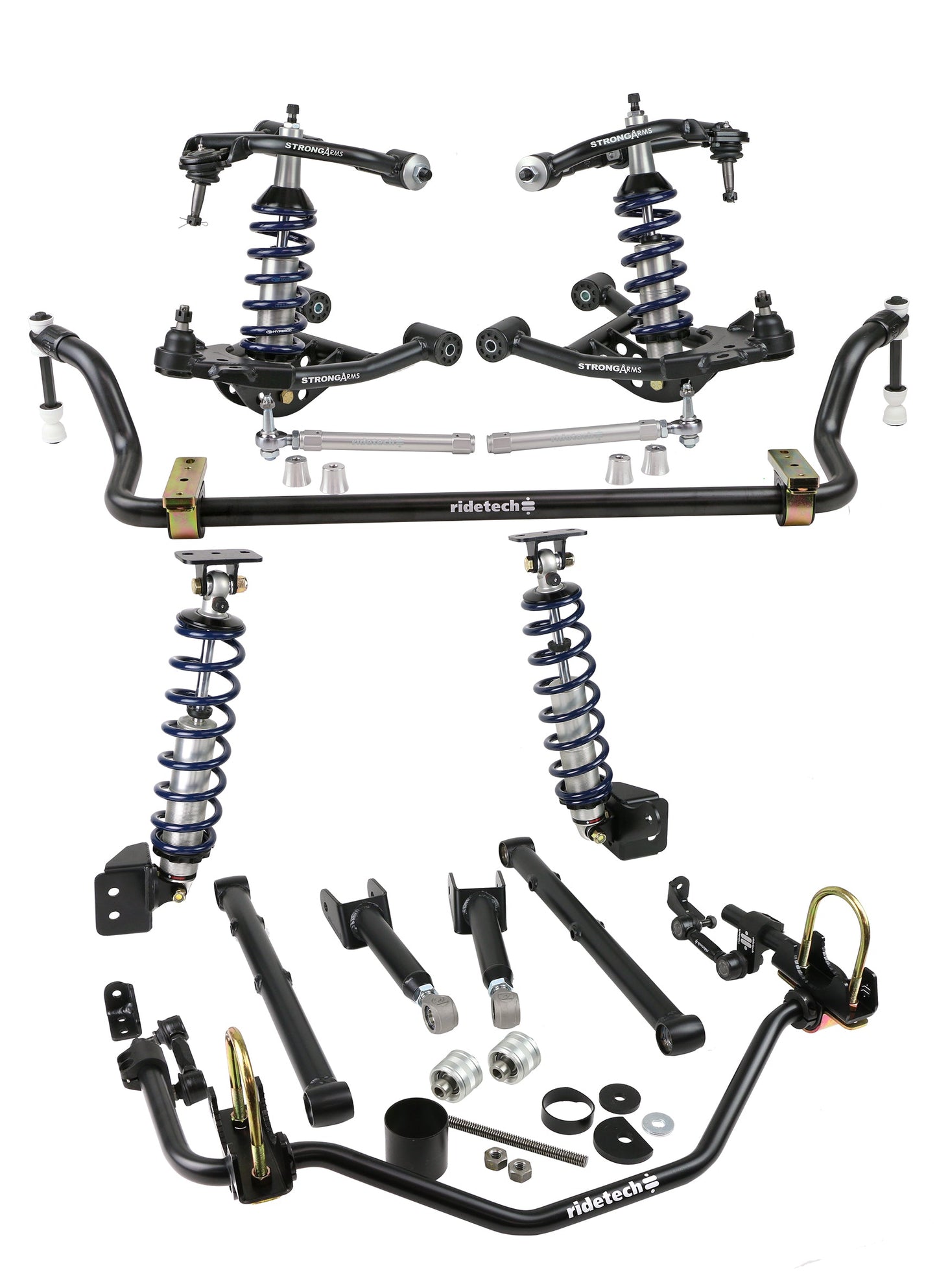 Ridetech 11320301 TQ Coil-Over System for 1978-1988 GM G-Body.