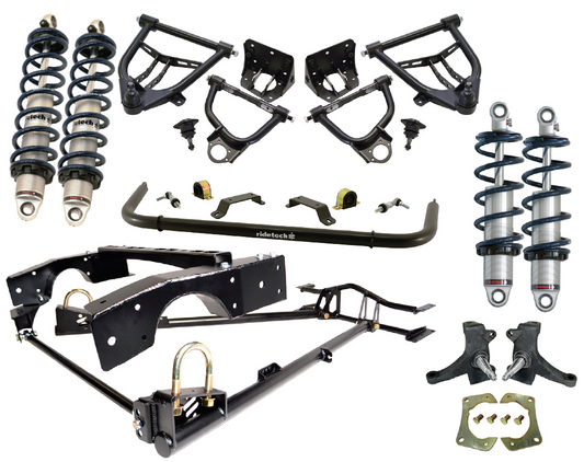 Ridetech 11340301 TQ Coil-Over System for 1963-1970 C10.