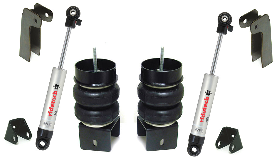 Ridetech 19010910 Front CoolRide kit for Mustang II front suspension with lower StongArms.