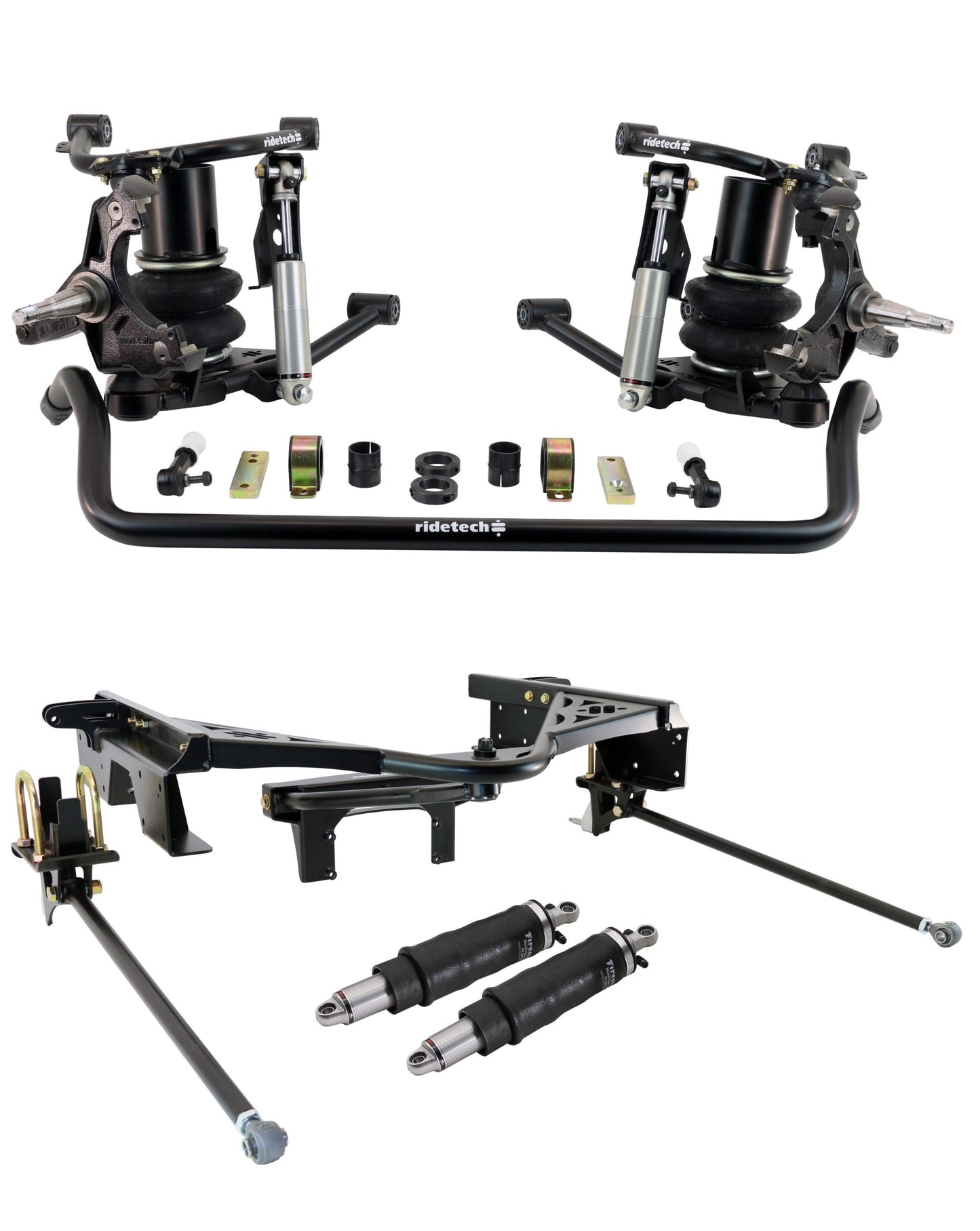 Ridetech 11370296 HQ Air Suspension System for 1988-1998 C1500 LIGHT DUTY.