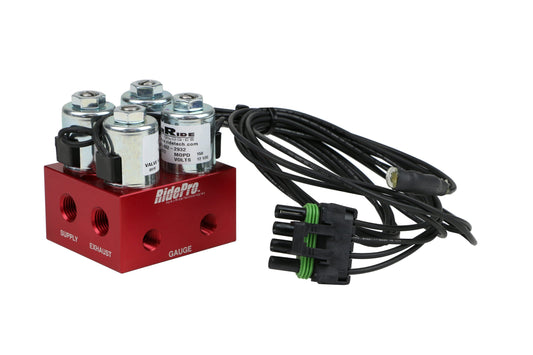 Ridetech 31932501 RidePro 2-Way valve with 1/4" NPT ports.
