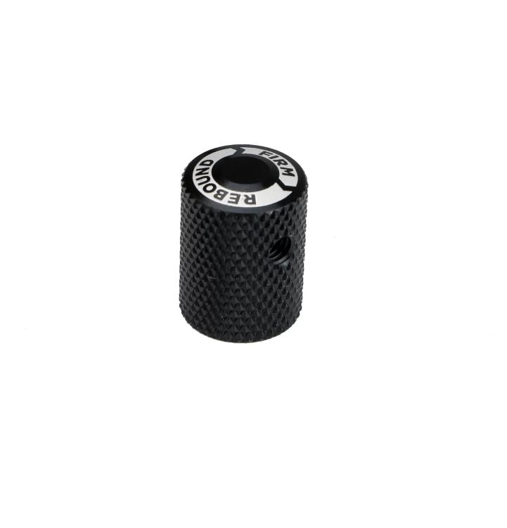 Ridetech 210-35-153-2 Long rebound knob for Ridetech HQ Shocks, aluminum, black.