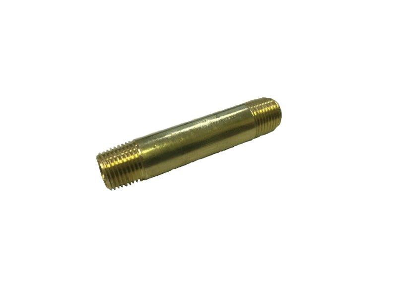 Ridetech 31957003 2" 1/8 NPT brass pipe nipple.