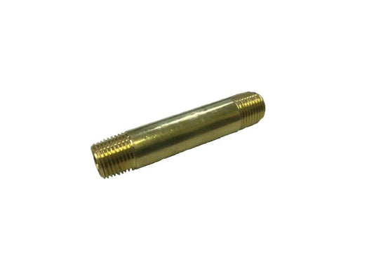 Ridetech 31957003 2" 1/8 NPT brass pipe nipple.