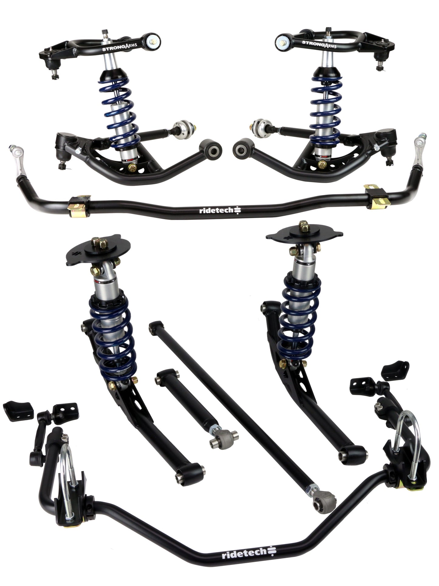 Ridetech 11300202 HQ Coil-Over System for 1967-1970 Impala.