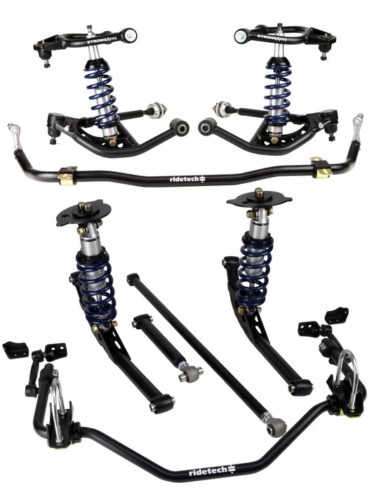Ridetech 11290302 TQ Coil-Over System for 1965-1966 Impala.