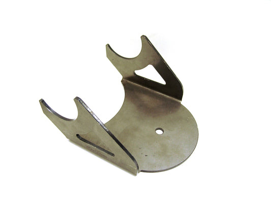 Ridetech 90000431 Dropped lower weld-on air spring axle bracket, uncoated.