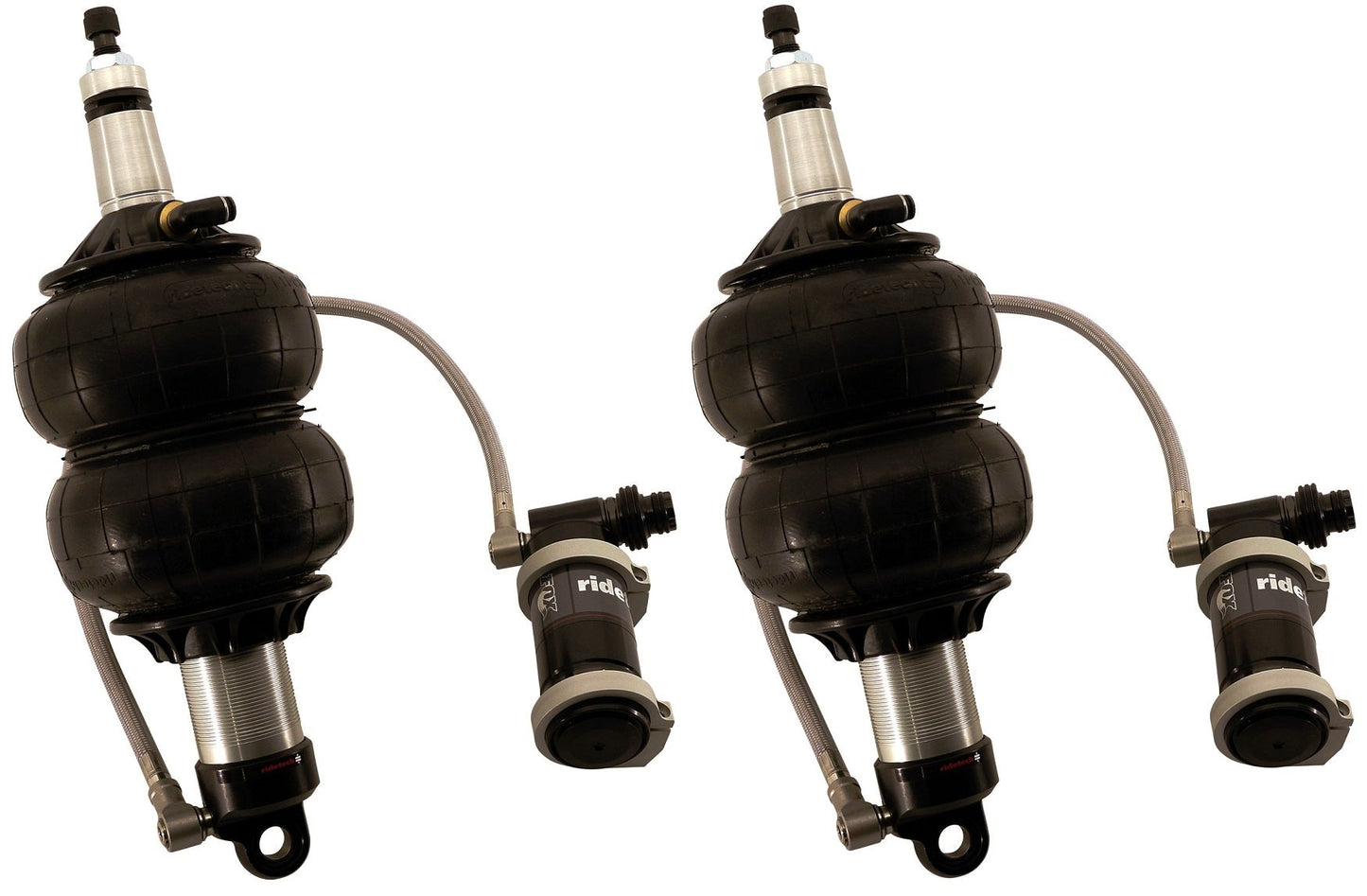 Ridetech 24340105 Front TQ Shockwaves, 1000 Series with 4.1" stroke and 2" eye.