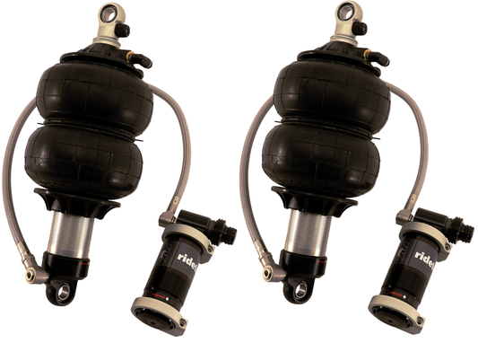Ridetech 24340101 Front TQ Shockwaves, 1000 Series with 4.1" stroke and 1.7" eye.
