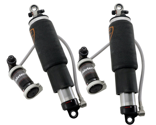 Ridetech 24370805 Rear TQ Shockwaves, 8000 Series with 6.9" stroke and 2" stud.