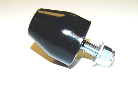 Ridetech 90001083 1.5" tall bump stop, polyurethane with 3/8" stud, nut and washer.