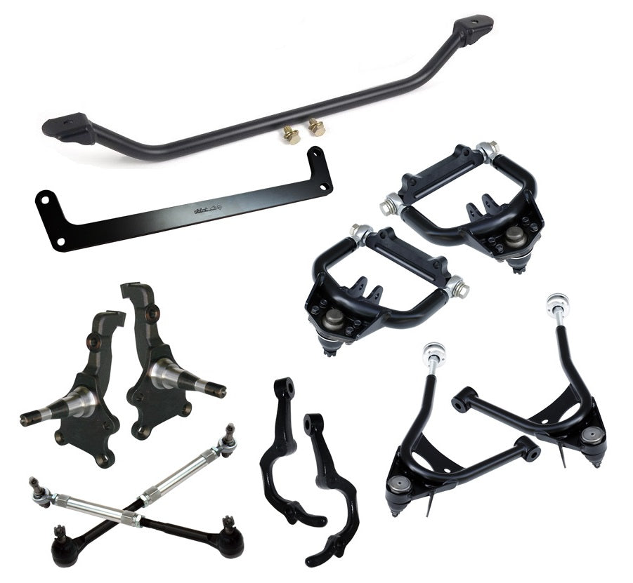 Ridetech 12099599 TruTurn system for 1964-1966 Mustang. For use with Coil-Overs or Shockwaves.
