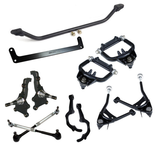 Ridetech 12099599 TruTurn system for 1964-1966 Mustang. For use with Coil-Overs or Shockwaves.