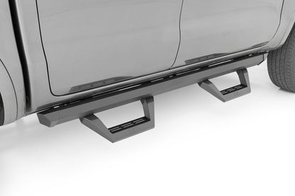 Rough Country 51089 SRX2 Adjustable Aluminum Steps | Ford Ranger 2WD/4WD (2019-2025)