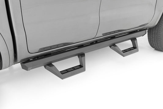 Rough Country 51089 SRX2 Adjustable Aluminum Steps | Ford Ranger 2WD/4WD (2019-2025)