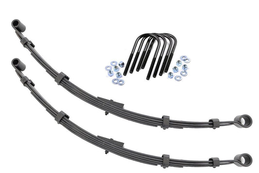 Rough Country 8008Kit Rear Leaf Springs| 2.5" Lift | Pair | Jeep CJ5/CJ7 5 4WD (1976-1983)