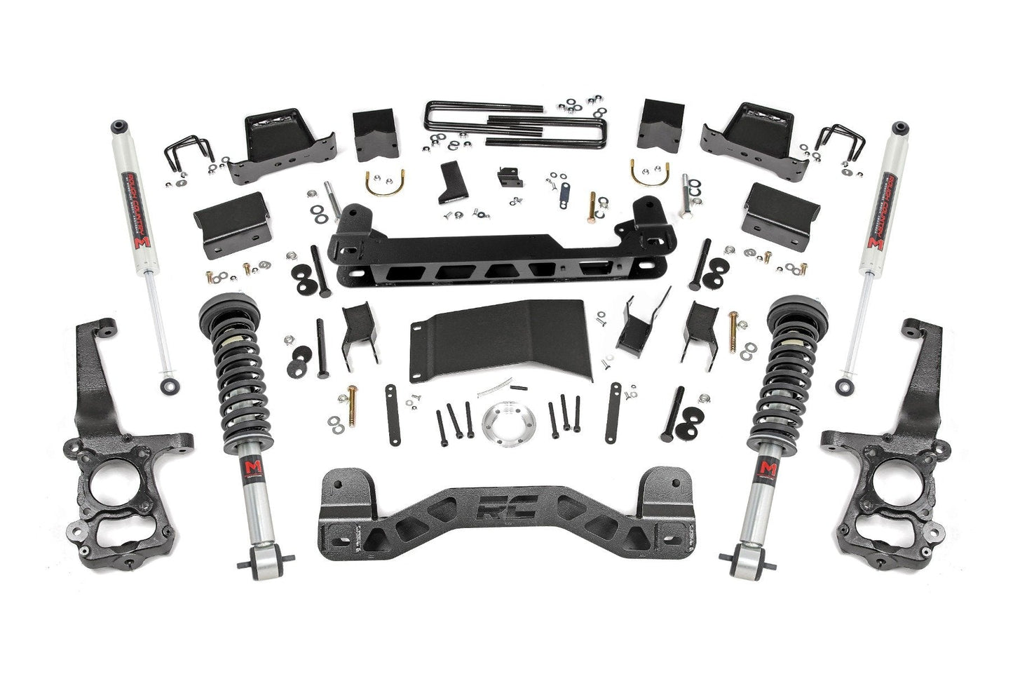 Rough Country 55740 6 Inch Lift Kit | M1 Struts/M1 | Ford F-150 4WD (2015-2020)