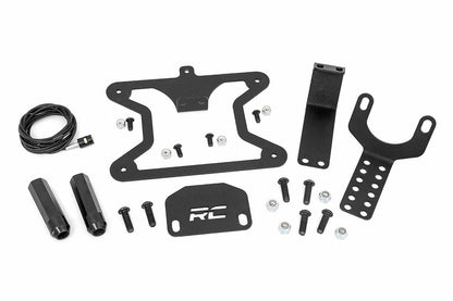 Rough Country 10534 License Plate Relocation Bracket | Jeep Wrangler JL (18-25)/Wrangler Unlimited (18-25)