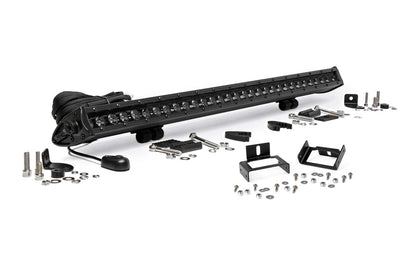 Rough Country 70770 LED Light Kit | Grill Mount | 30" Black Single Row | Ford F-250/F-350 Super Duty (11-16)