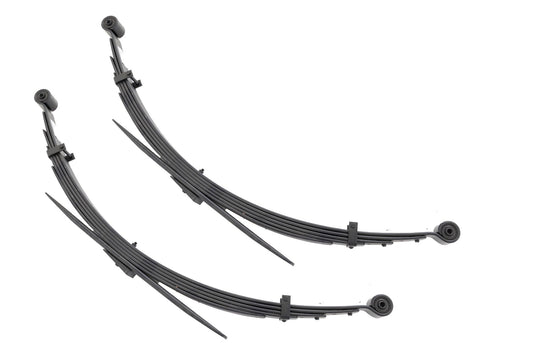 Rough Country 8026Kit Rear 56 Inch Leaf Springs| 4" Lift | Chevy/GMC C10/K10 Truck & SUV/K5 Blazer (77-91)