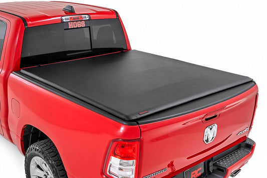 Rough Country 42319640 Soft Roll Up Bed Cover | 6'4" Bed | No Rambox | Ram 1500/2500/3500 (10-25 & Classic)