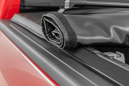 Rough Country 42319640 Soft Roll Up Bed Cover | 6'4" Bed | No Rambox | Ram 1500/2500/3500 (10-25 & Classic)