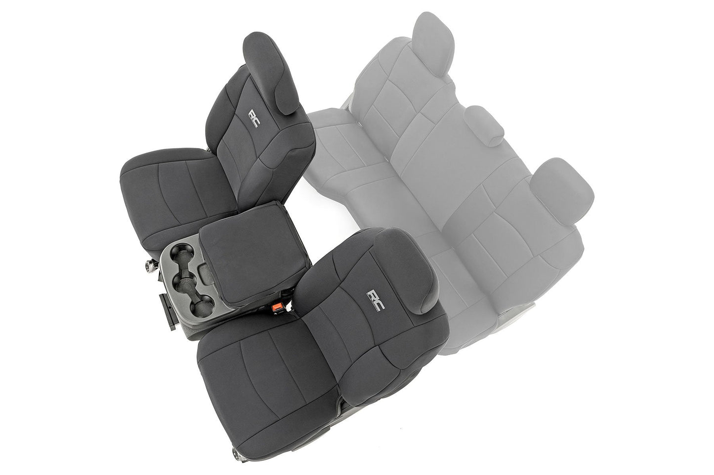 Rough Country 91042 Seat Covers | Bucket Seats | FR | Ram 2500 2WD/4WD (2019-2026)