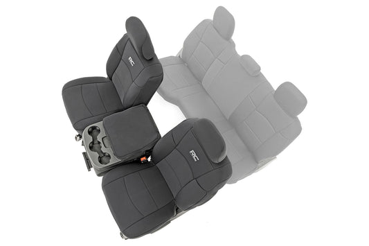 Rough Country 91042 Seat Covers | Bucket Seats | FR | Ram 2500 2WD/4WD (2019-2026)