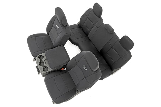 Rough Country 91043 Seat Covers | Bucket Seats | FR & RR | Ram 2500 2WD/4WD (2019-2026)