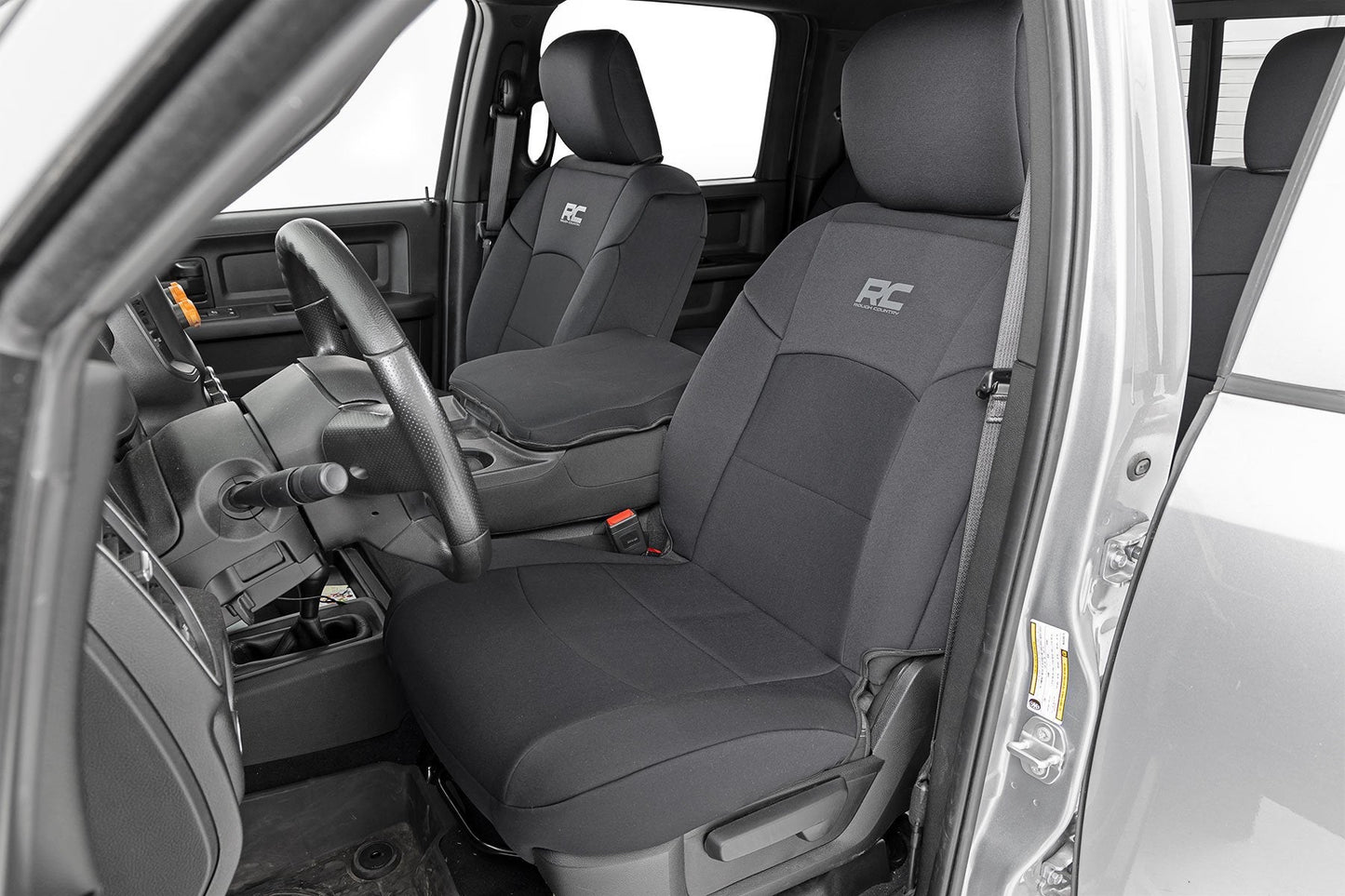 Rough Country 91043 Seat Covers | Bucket Seats | FR & RR | Ram 2500 2WD/4WD (2019-2026)