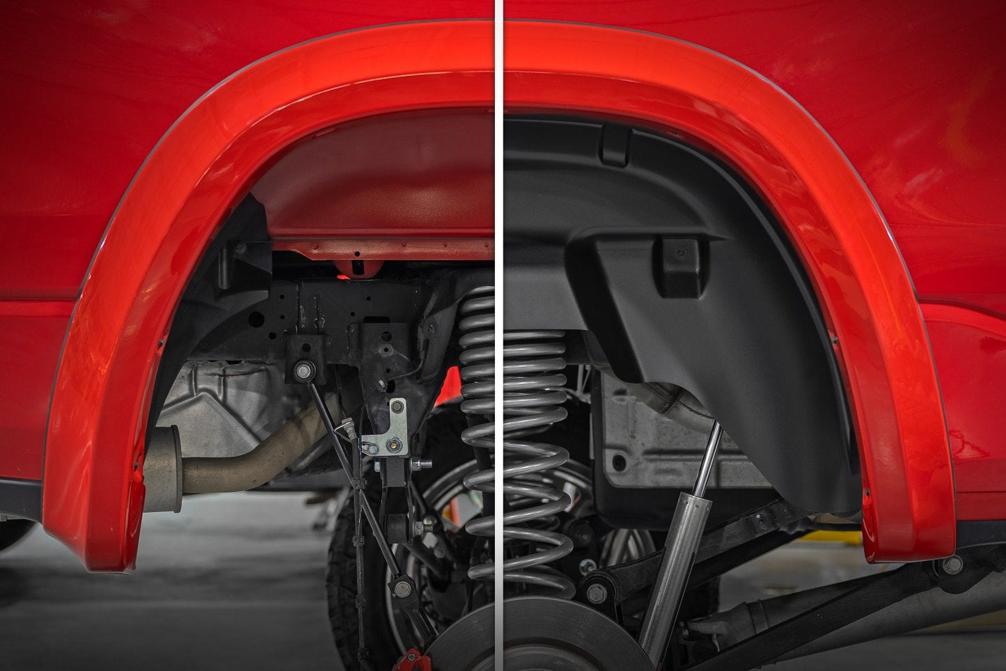 Rough Country 4419A Rear Wheel Well Liners | Ram 1500 2WD/4WD (2019-2026)