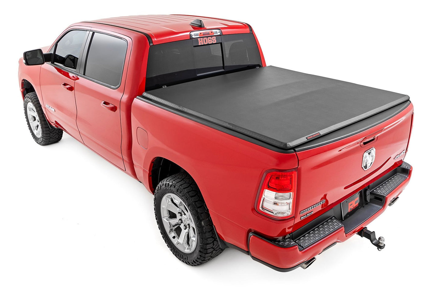 Rough Country 41307550A Soft Tri-Fold Bed Cover | 5'7" Bed | Ram 1500 (19-26)/1500 TRX (21-24)