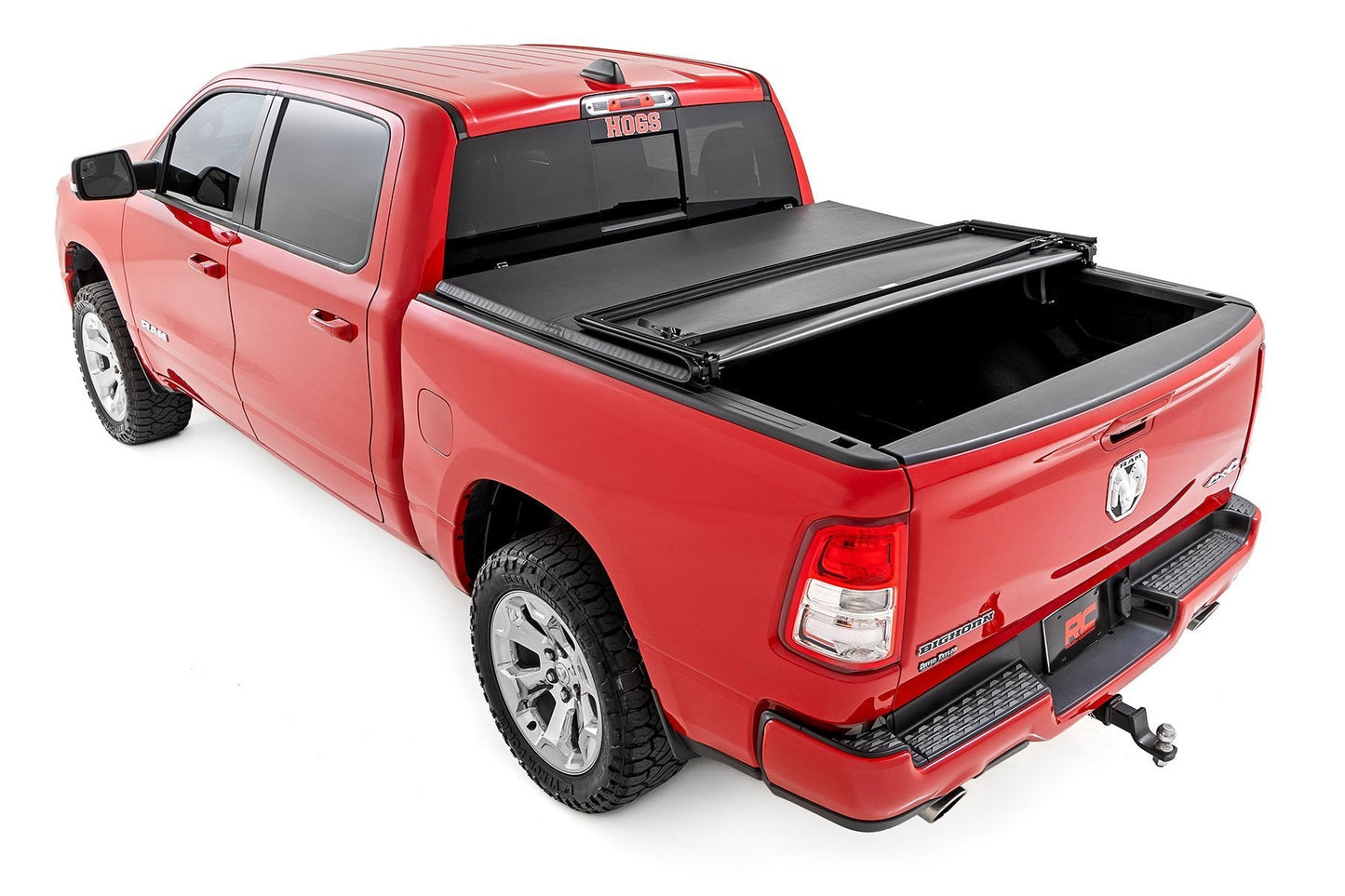 Rough Country 41309650A Soft Tri-Fold Bed Cover | 6'4" Bed | Ram 1500 (19-26)/1500 TRX (21-24)