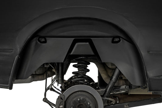 Rough Country 4609A Rear Wheel Well Liners | Ram 1500/2500/3500 2WD/4WD (2010-2025 & Classic)