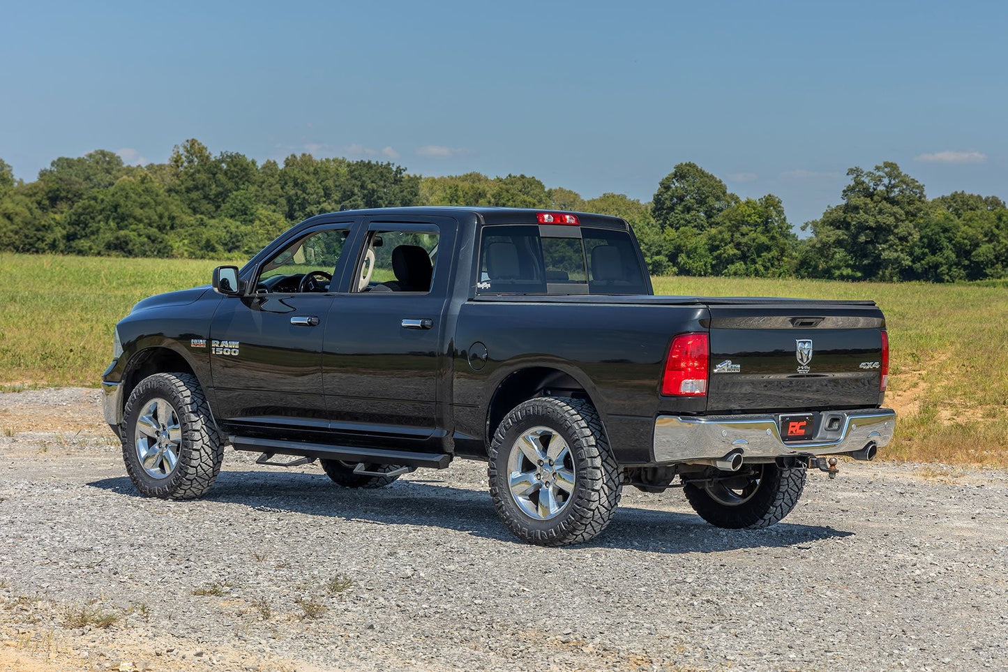Rough Country 4609A Rear Wheel Well Liners | Ram 1500/2500/3500 2WD/4WD (2010-2025 & Classic)
