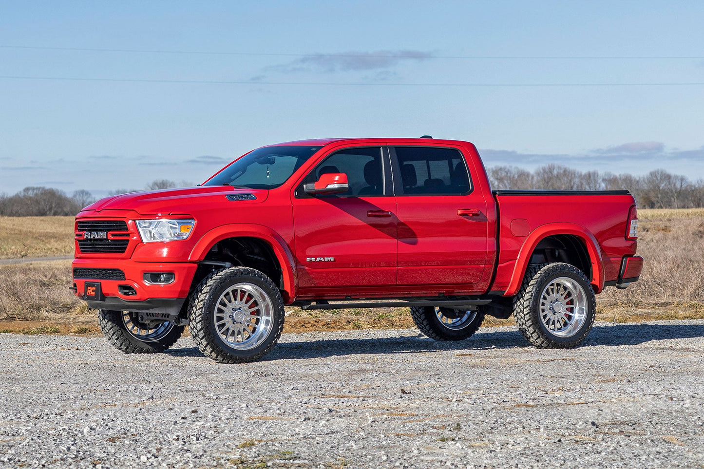 Rough Country S-D10914-PAU Sport Pocket Fender Flares| PAU Granite Crystal | Ram 1500 2WD/4WD (19-24)