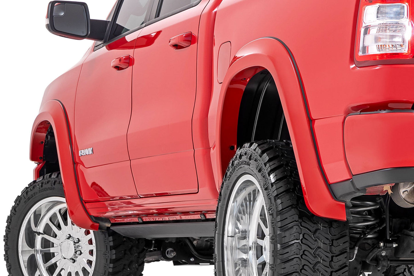 Rough Country S-D10914-PXJ Sport Fender Flares | PXJ Diamond Black | Ram 1500 2WD/4WD (2019-2024)