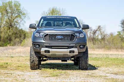 Rough Country 70815 LED Light Kit | Bumper Mount | 20" Black Single Row | Ford Ranger (19-23)