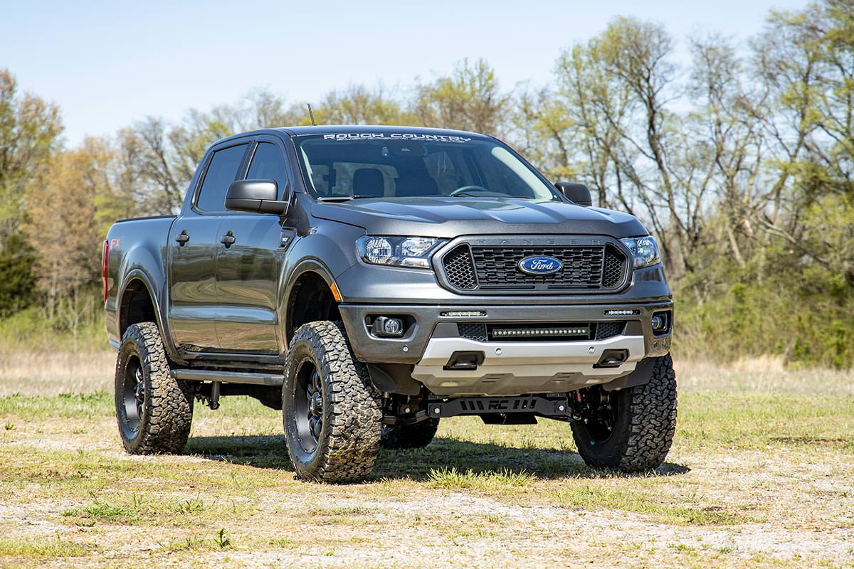 Rough Country 80815 LED Light Kit | Bumper Mount | 20" Spectrum Single Row | Ford Ranger (19-23)