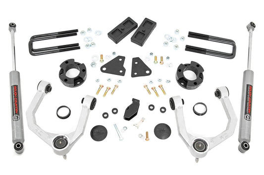 Rough Country 500011 3.5 Inch Lift Kit | N3 | Cast Steel Knuckles | Ford Ranger 4WD (2019-2023)