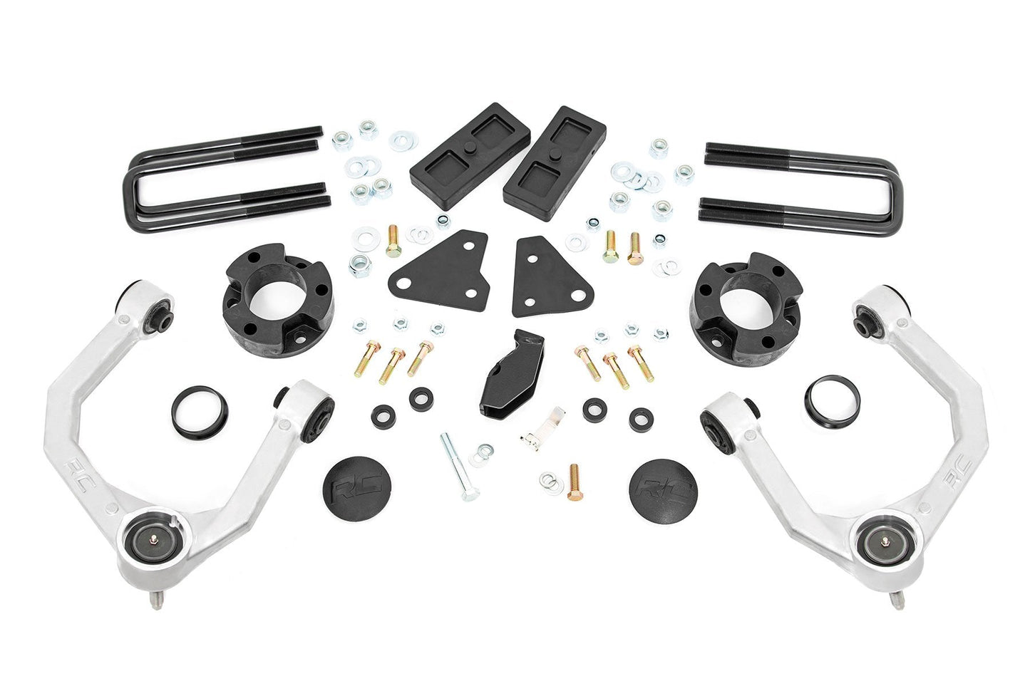 Rough Country 50002 3.5 Inch Lift Kit | Forged Alum UCA | Cast Steel Knucles | Ford Ranger (19-23)