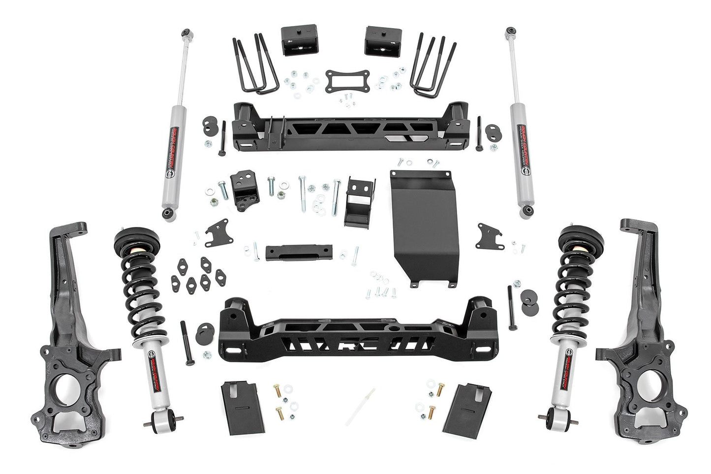 Rough Country 50931 6 Inch Lift Kit | N3 Struts | Ford Ranger 4WD (2019-2023)