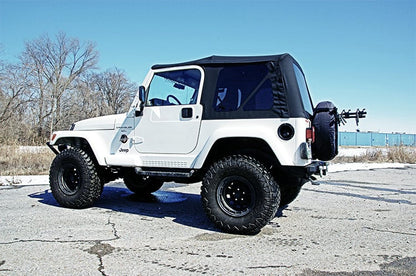 Rough Country RC85020.35 Soft Top | Replacement | Black | Full Doors | Jeep Wrangler TJ 4WD (97-06)