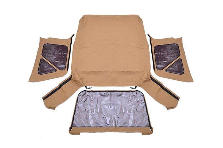 Rough Country RC85020.70 Soft Top | Replacement | Spice | Full Doors | Jeep Wrangler TJ 4WD (97-06)