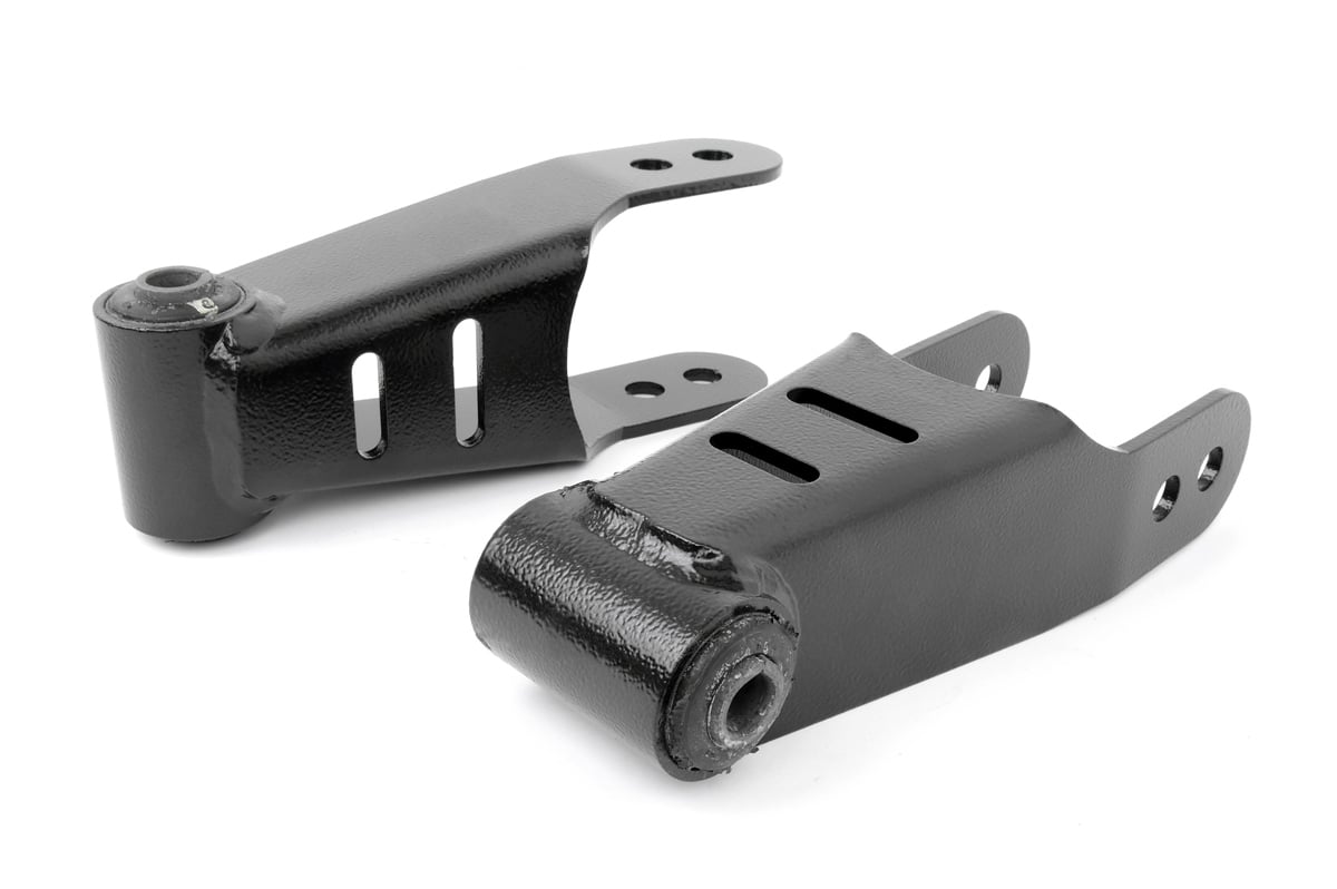 Rough Country RC0502 Lowering Shackles | 1-2 Inch | Ford F-150 2WD/4WD (2004-2013)